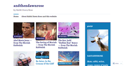 Desktop Screenshot of andthendawnrose.com